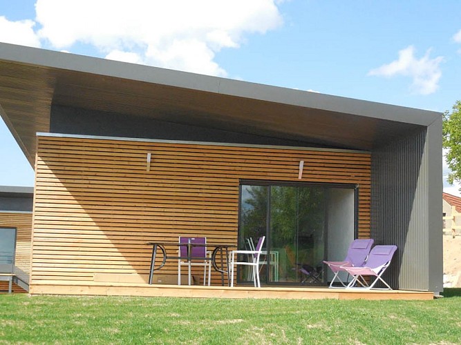 terrasse gite Lilas