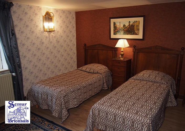 Chambre lits simples