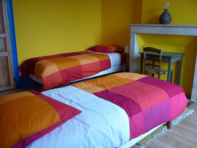 Chambre côté vignes