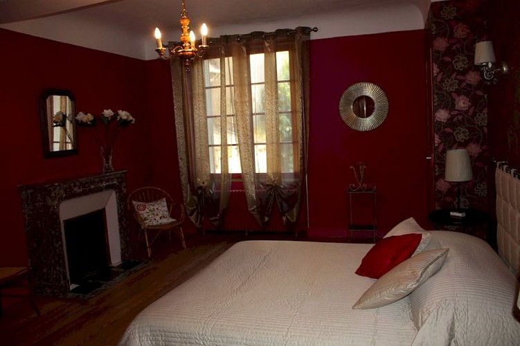 Chambre principale à l'étage