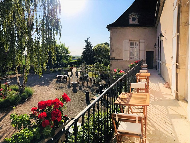 Domaine Pont Juillet - Balcon terrasse