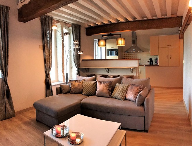 Domaine Pont Juillet - Salon Suite Familiale