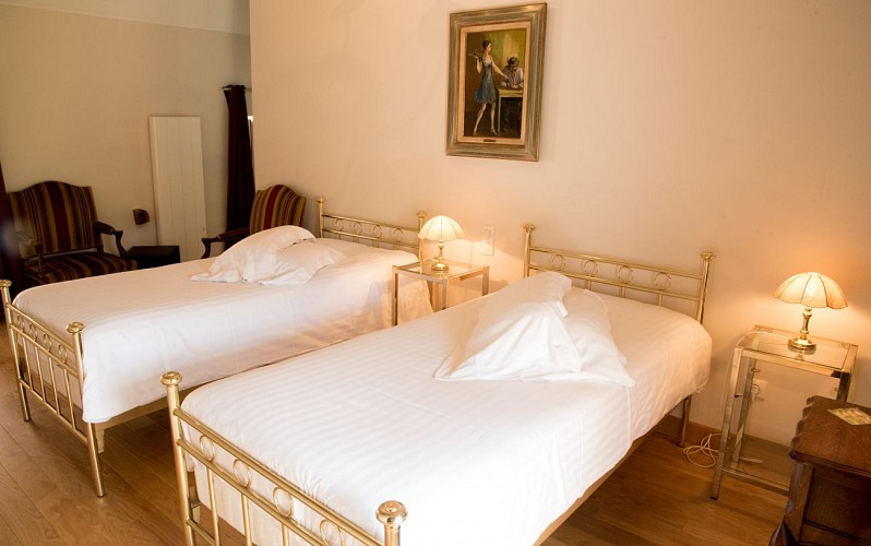 Le Logis d'Azé, chambre "Tilleul"