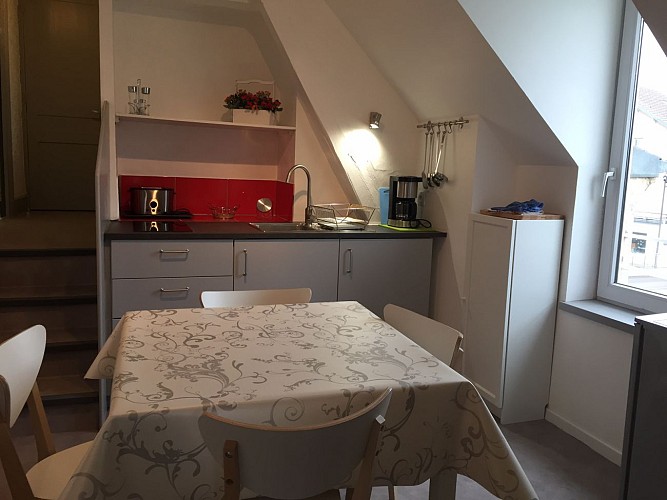 Coin cuisine - Appartement Deux De La Gorce - Paray-le-Monial