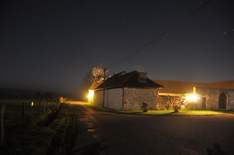 Manoir de Pancemont la nuit