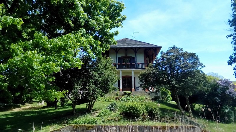 Gîte vue de la voie verte