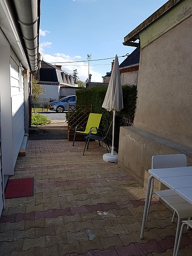 Vue sur parking