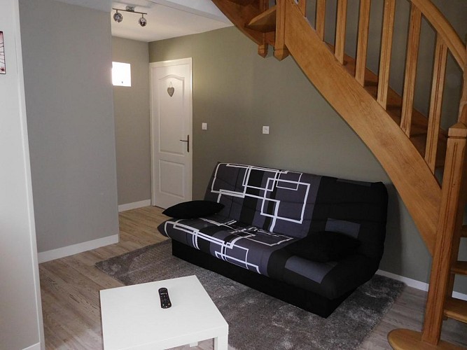 Coin salon - Gîte Le Vallon de Paray-le-Monial