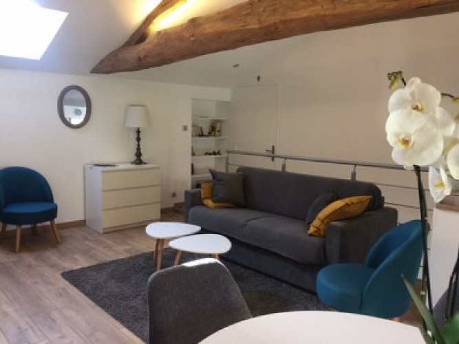 Maison des gardes - salon