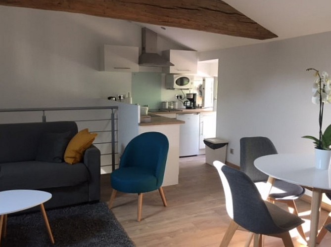 Les charmilles pièce à vivre