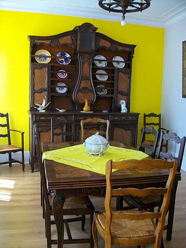 Salle à manger rez-de-chaussée - Villa Marie - Paray-le-Monial