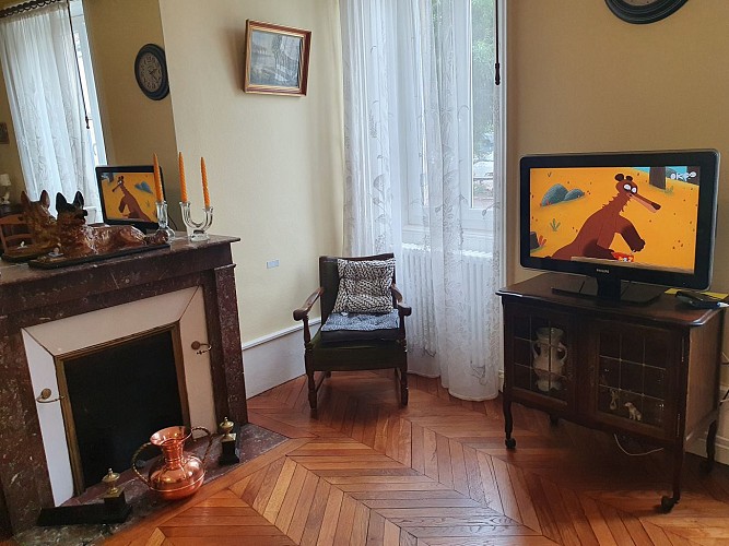 Salon rez-de-chaussée - Villa Marie - Paray-le-Monial