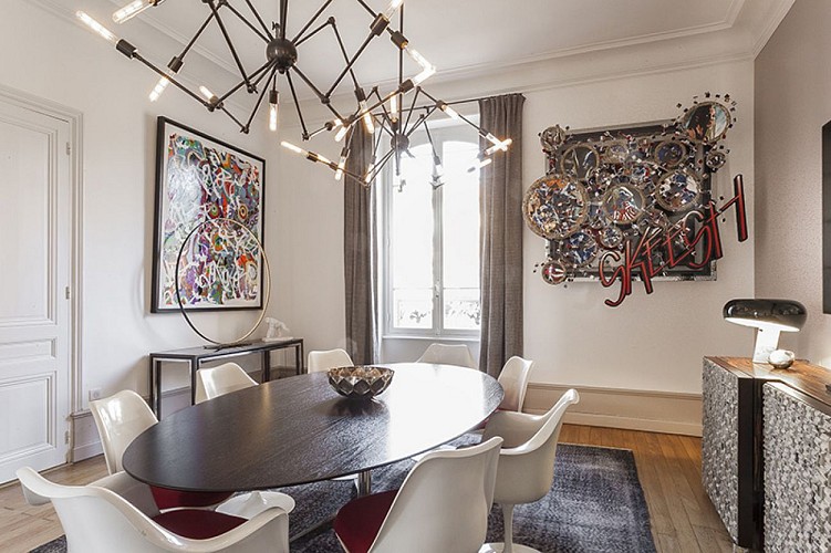 Salle à manger - Maison Tandem - Maison d'hôtes - Cluny