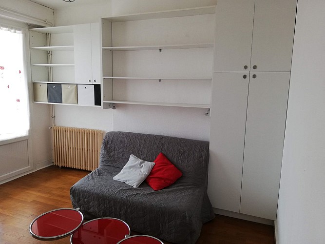 salon - Meublé F1 - Paray-le-Monial