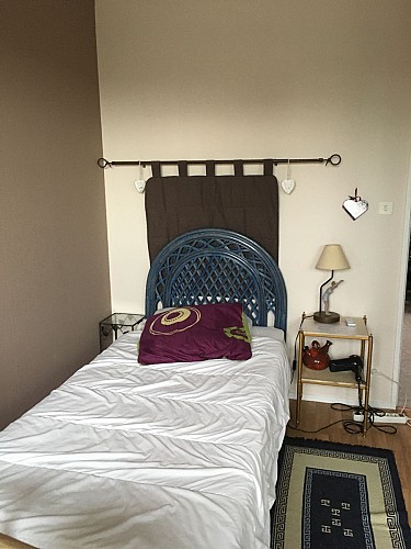 chambre 4 avec 2 lits en 90 à l'étage