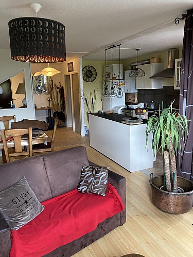 Cuisine ouverte sur salle