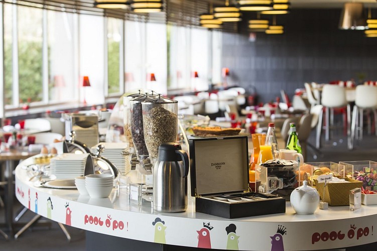 Petit déjeuner buffet continental