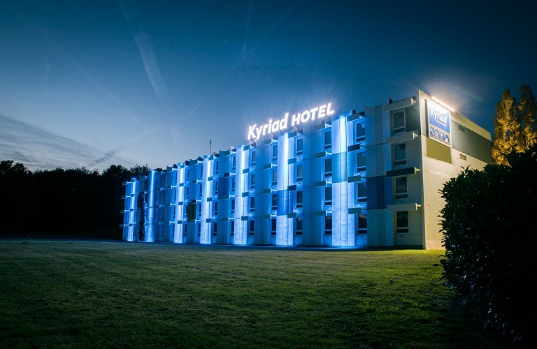 Façade nocturne