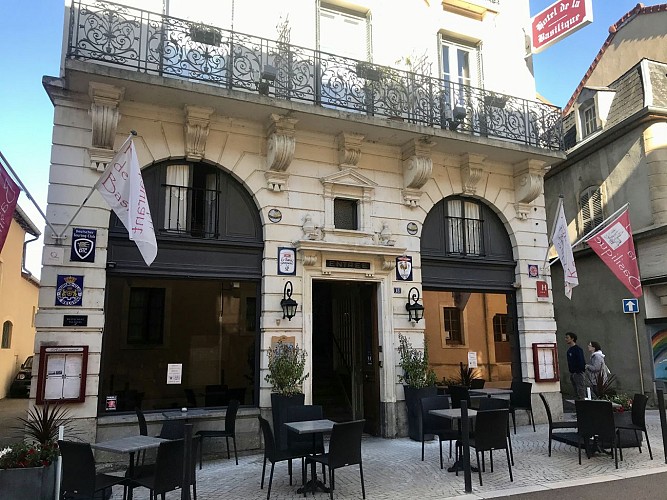 Terrasse - Hôtel de la Basilique - Paray-le-Monial