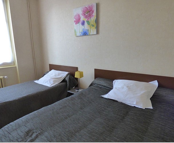 Chambre - Hôtel Champ de Foire - Paray-le-Monial