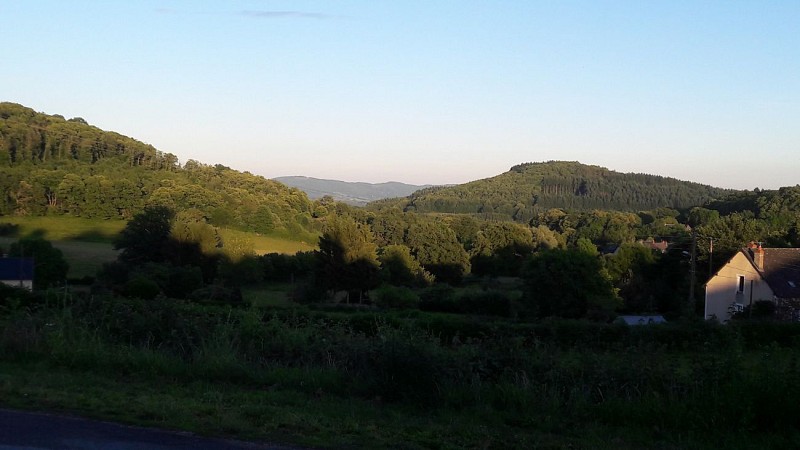 vue du mont Beuvray