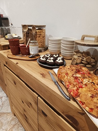 Buffet petits déjeuners