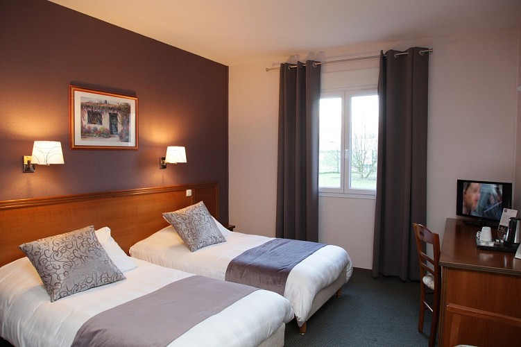 Chambre twin - The Originals City Hotel - Paray le Monial