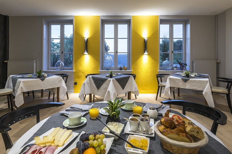 Salle du petit déjeuner