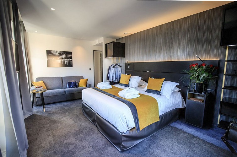 HOTEL & SPA Panorama 360 Mâcon - Chambre Quadruple