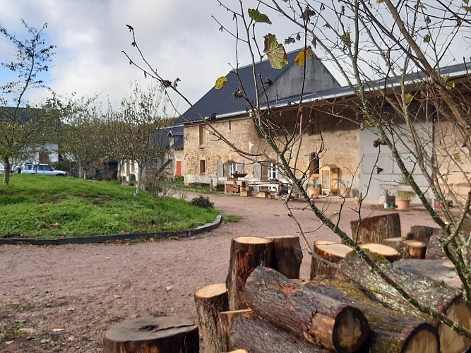 Ferme de La Noue. Accueil camping-car