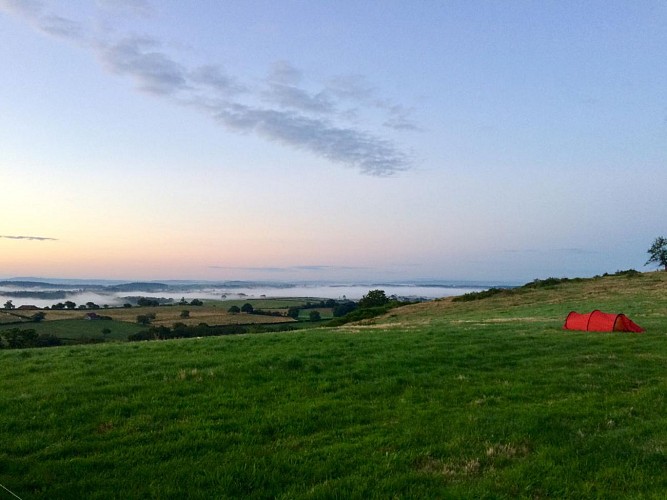 dettey, frankrij, bourgogne, burgund, camping, hebergement, insolite, nature, stilte, rural, uitzicht, view 2