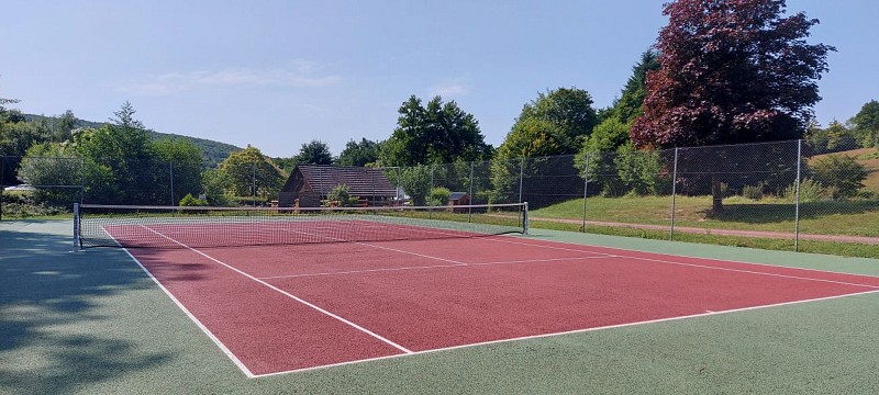 Terrain de tennis