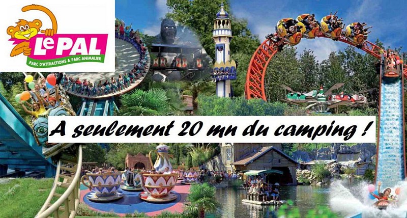 Parc animalier et d'attractions à 25 mn