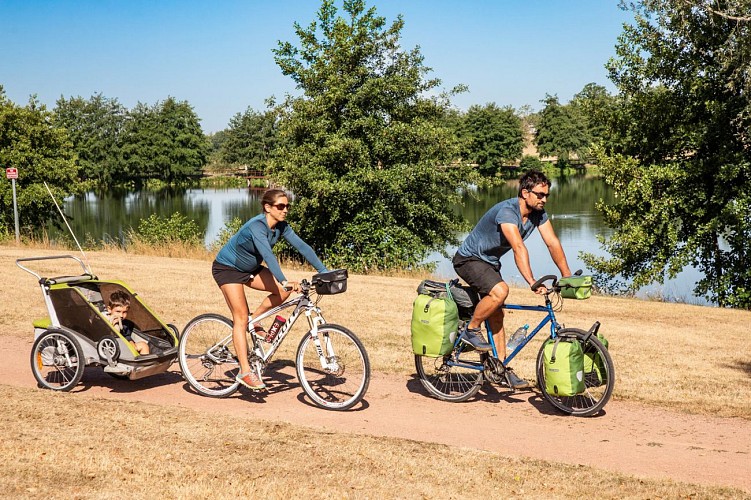 Balade à vélo Camping du Breuil