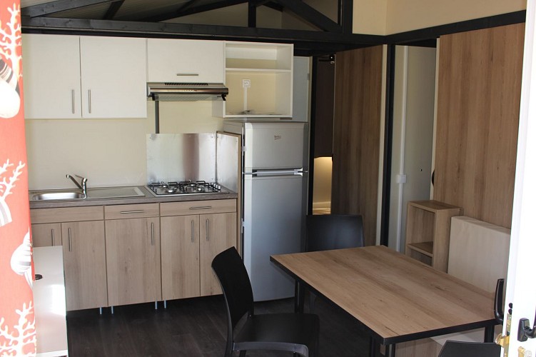 Chalet Canopée, intérieur