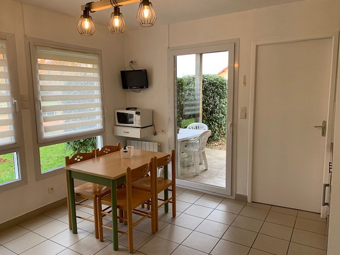 Interieur chalet 1 chambre 40m²
