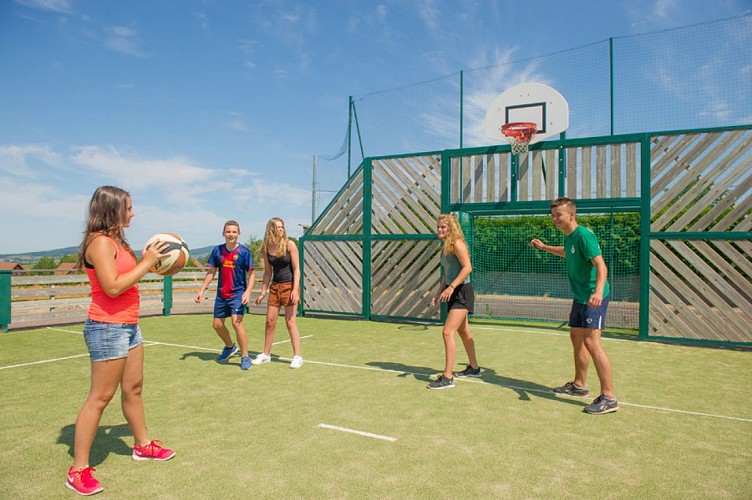 Terrain de basket