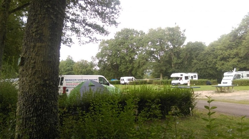 camping du Pont Vert - vue emplacements