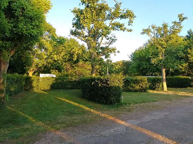 emplacement nature ombragé