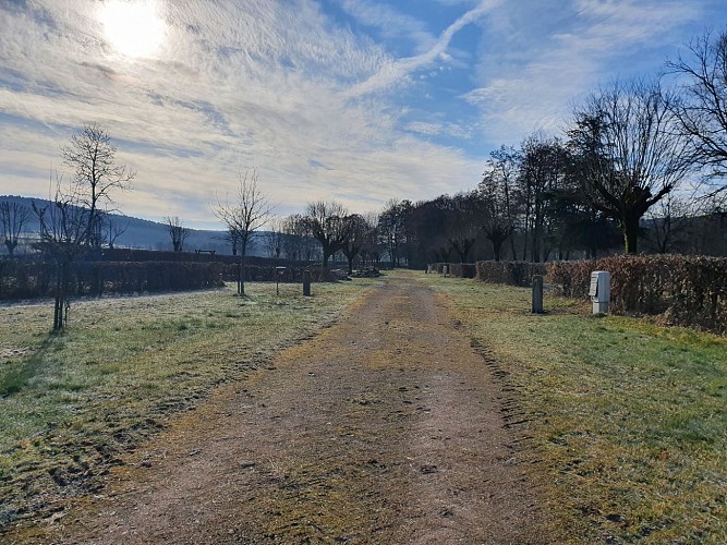 camping du ternin, lucenay-lévêque