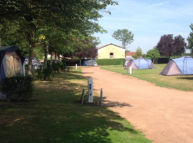 Emplacements ombragés