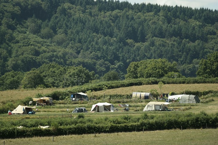 le camping