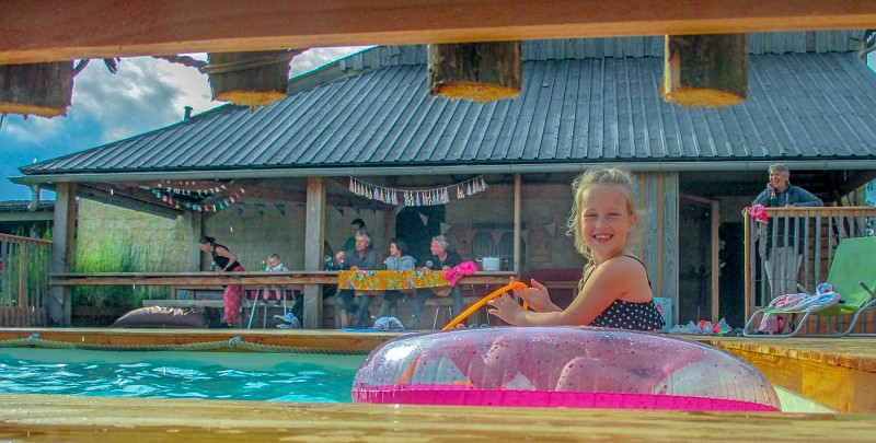 La piscine chaufée