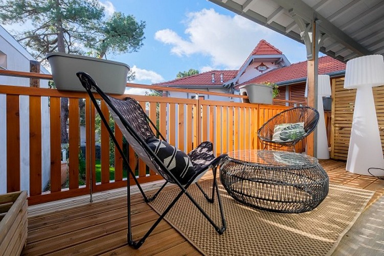 Forêt balcon chambre