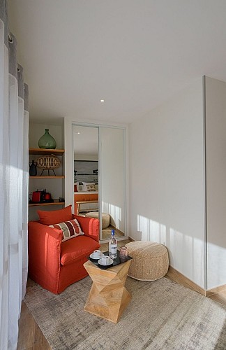 Cabanes Chambre coin salon