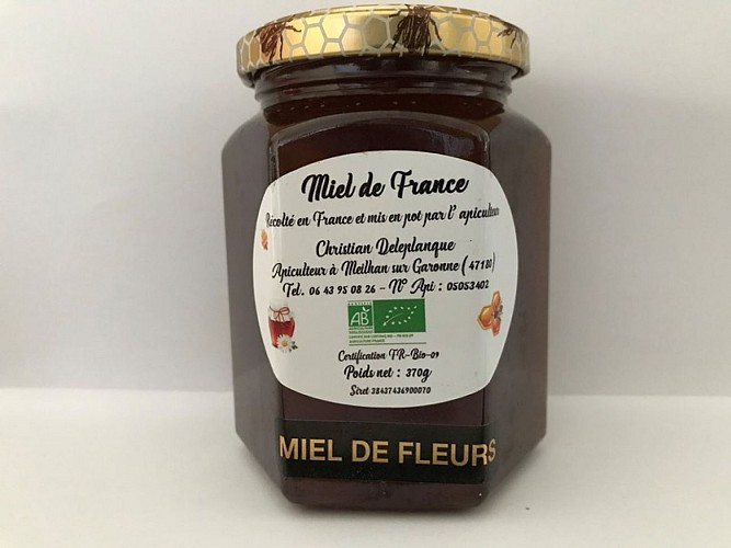 Exploitation agricole DELEPLANQUE - Miel de fleurs