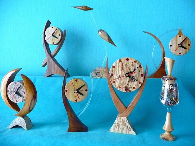 Objets décoratifs en bois du Limousin