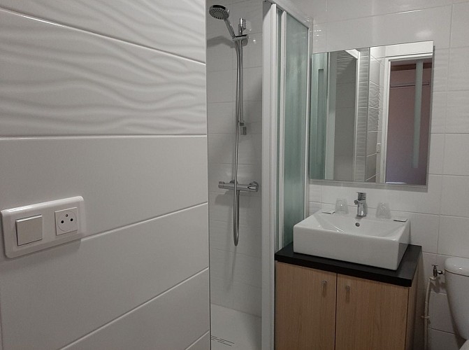 Chambre d'hôtes Beyrie Coustille - Uzein - bain