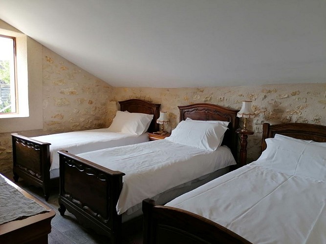 le chalet chbre 3 lits