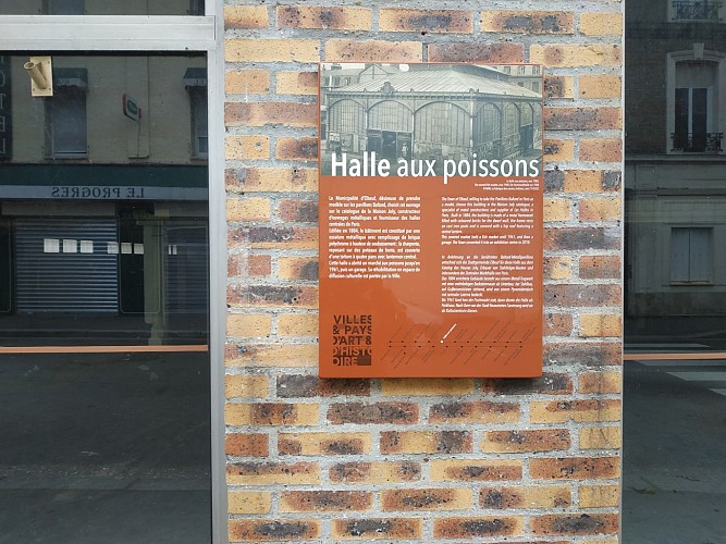 Label Ville et Pays d'art et d'histoire : Halle aux Poissons